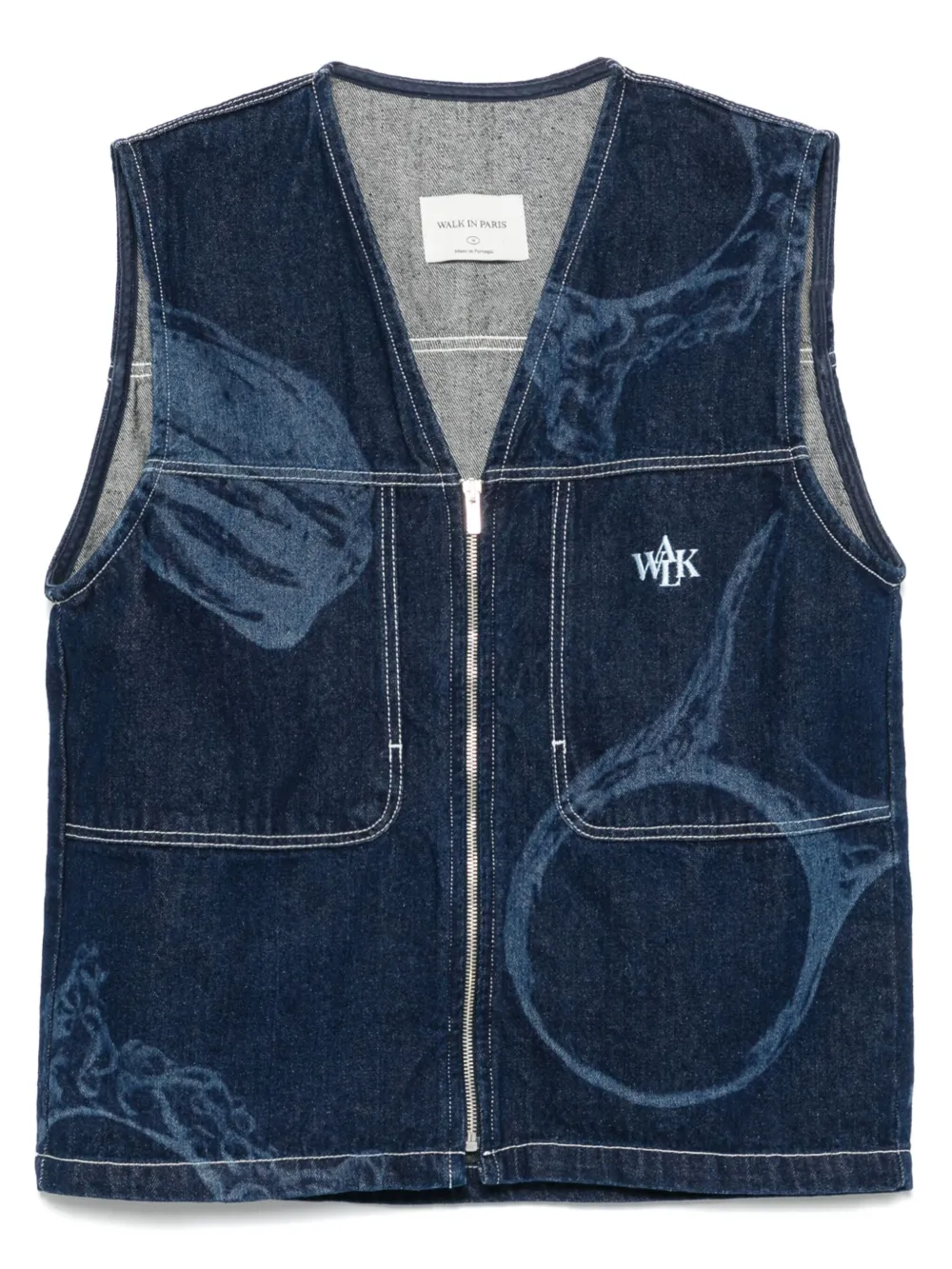 WALK IN PARIS The Juliette's gilet | Blue | Image 1