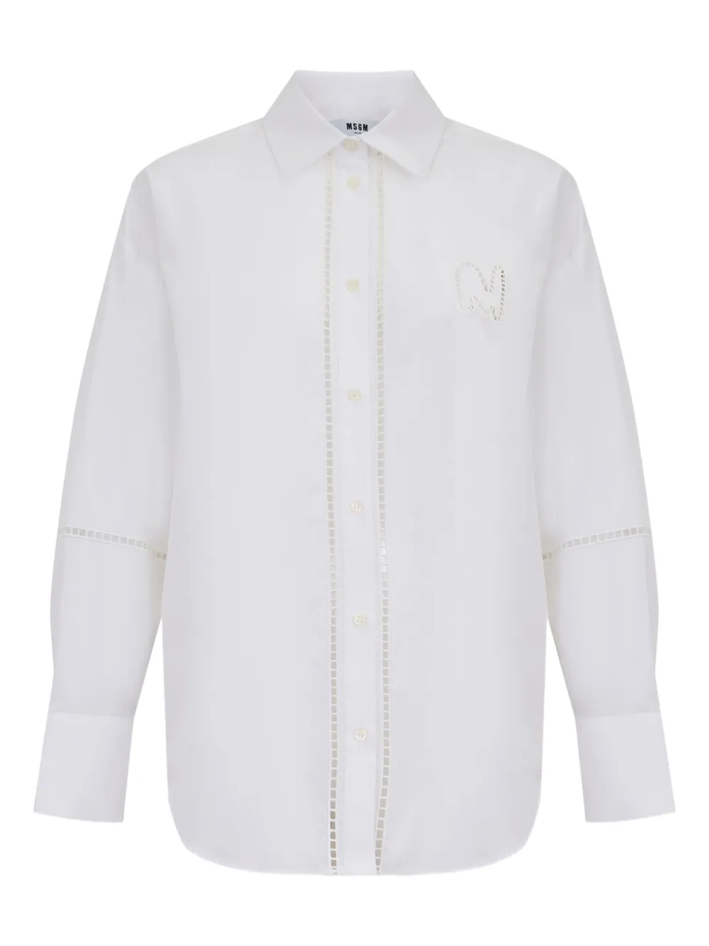 MSGM camisa The Mwave | blanco | Image 1