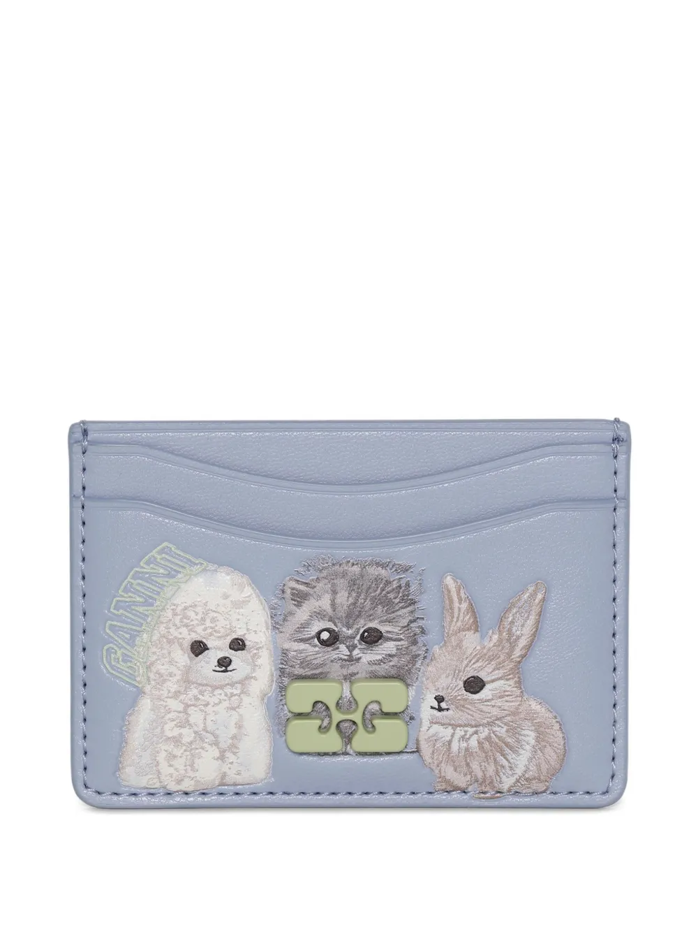 Ganni Leather Card Holder