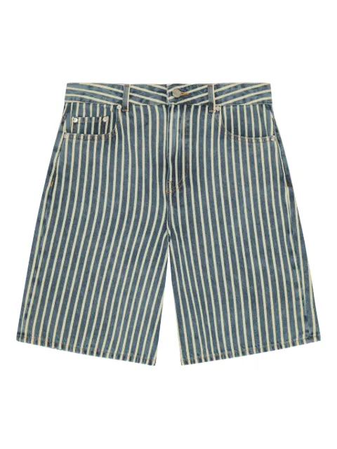 GANNI striped shorts