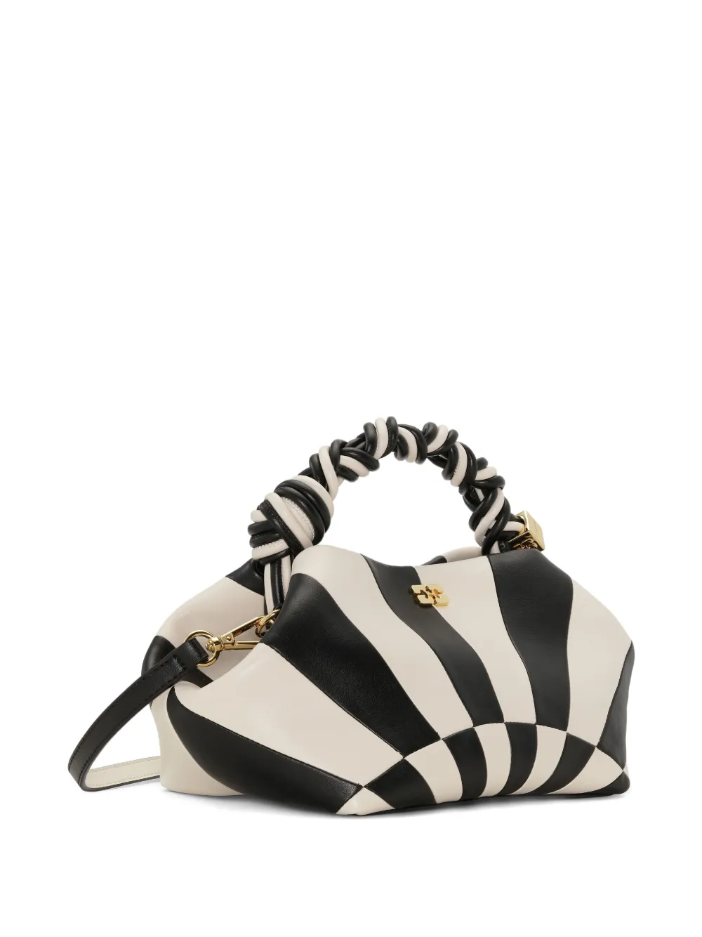 GANNI Kleine Bou crossbodytas Wit