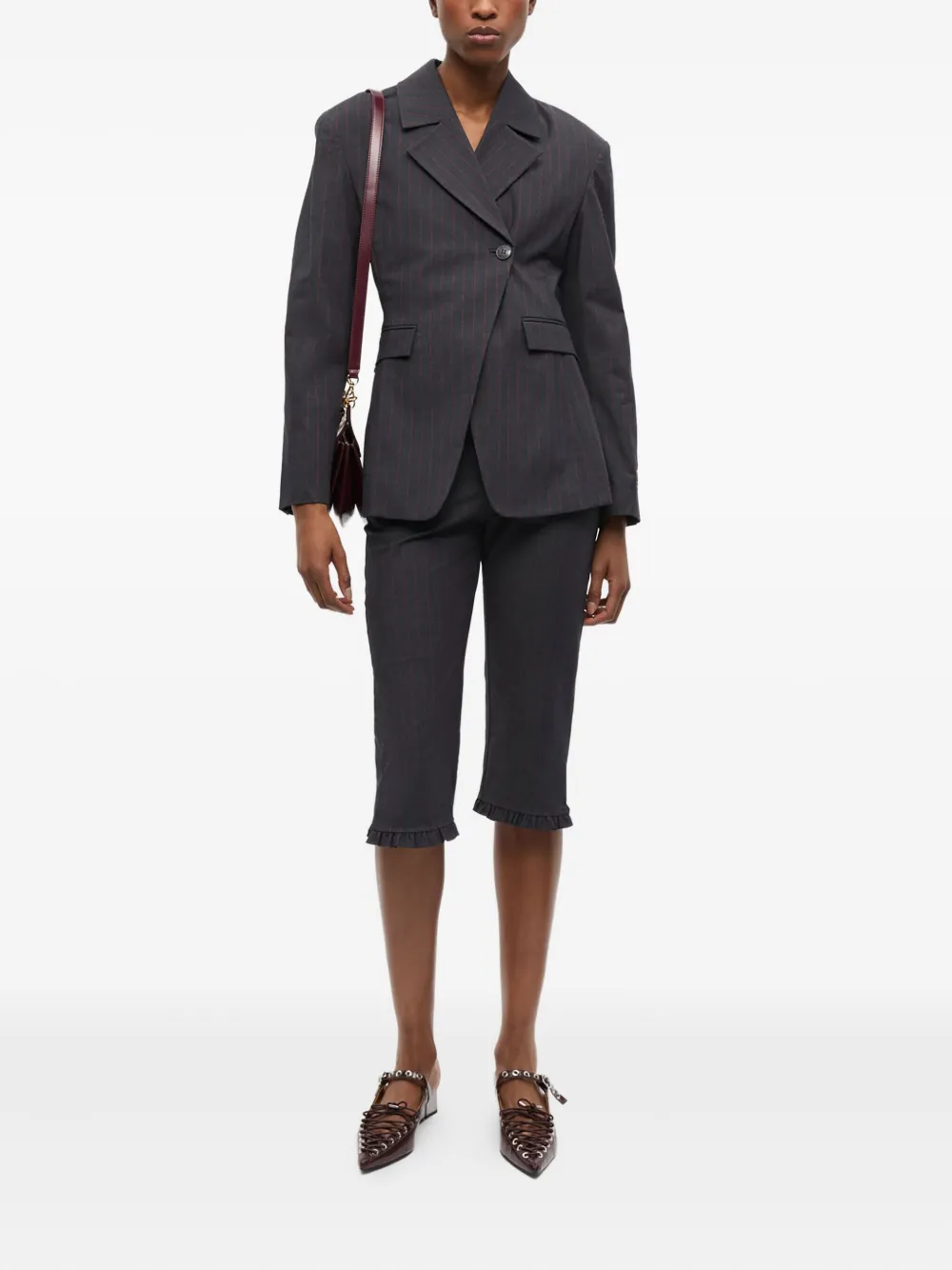 GANNI blazer con cierre descentrado | Blazers | Image 2