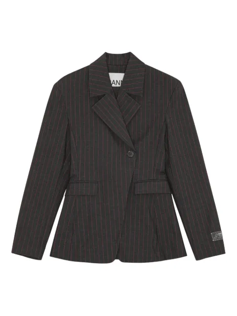 GANNI off-centre blazer 