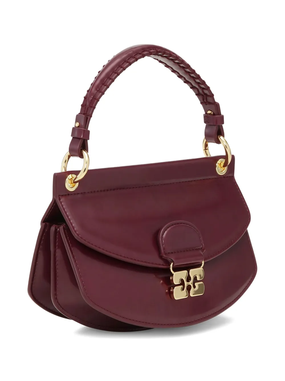 GANNI Apo-G mini-shopper Rood