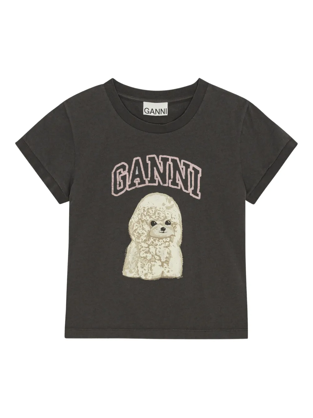 Ganni Logo-print T-shirt