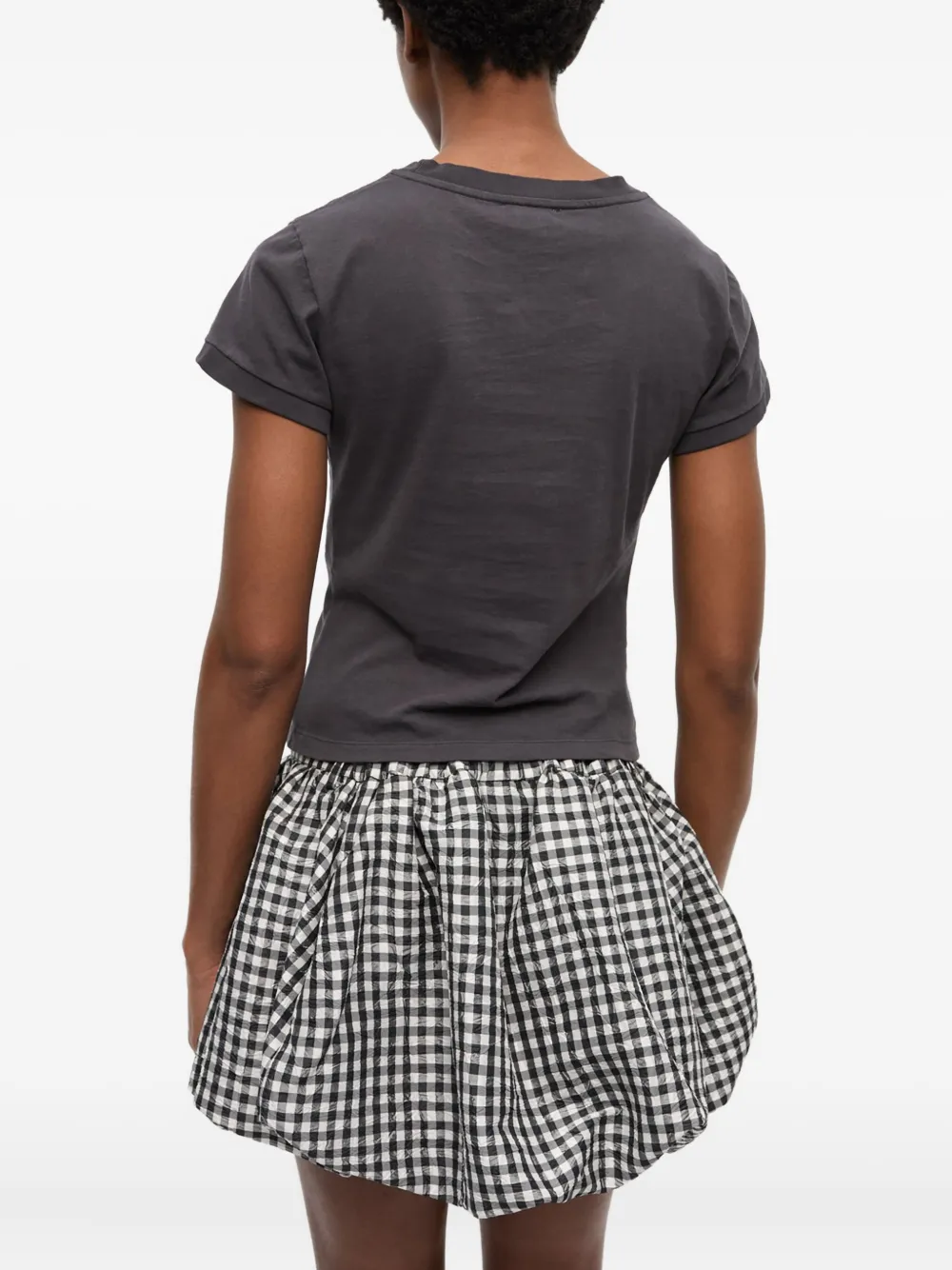 GANNI T-shirt met logoprint Zwart