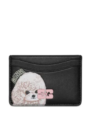 GANNI/ガニー】Bou Compact Zipped Wallet Metallic：財布（財布