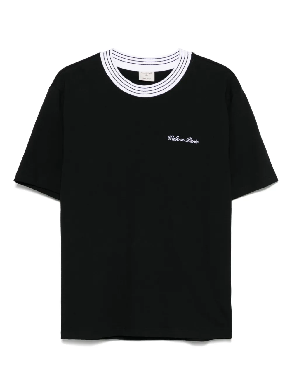 WALK IN PARIS Heritage T-shirt | Black | Image 1