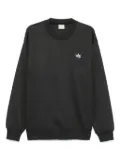 WALK IN PARIS logo-embroidered sweatshirt - Black