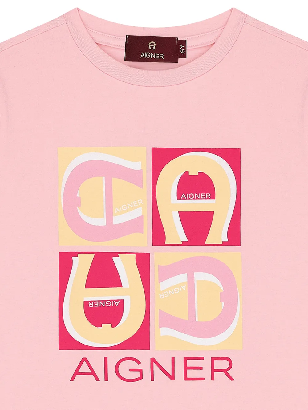AIGNER LOGO-PRINT T-SHIRT