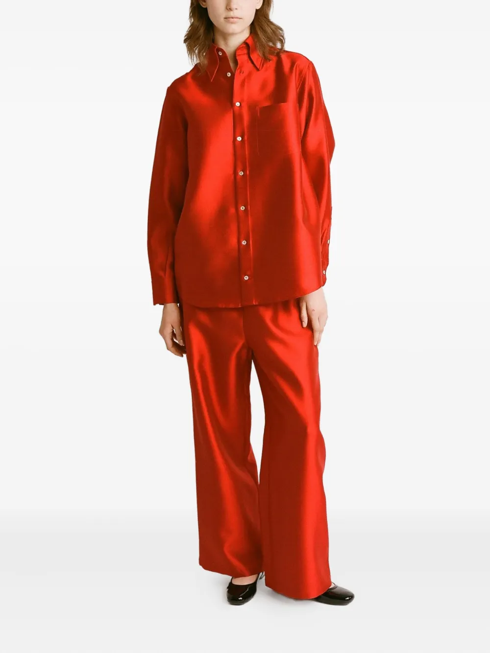 Hai Franco blouse Rood