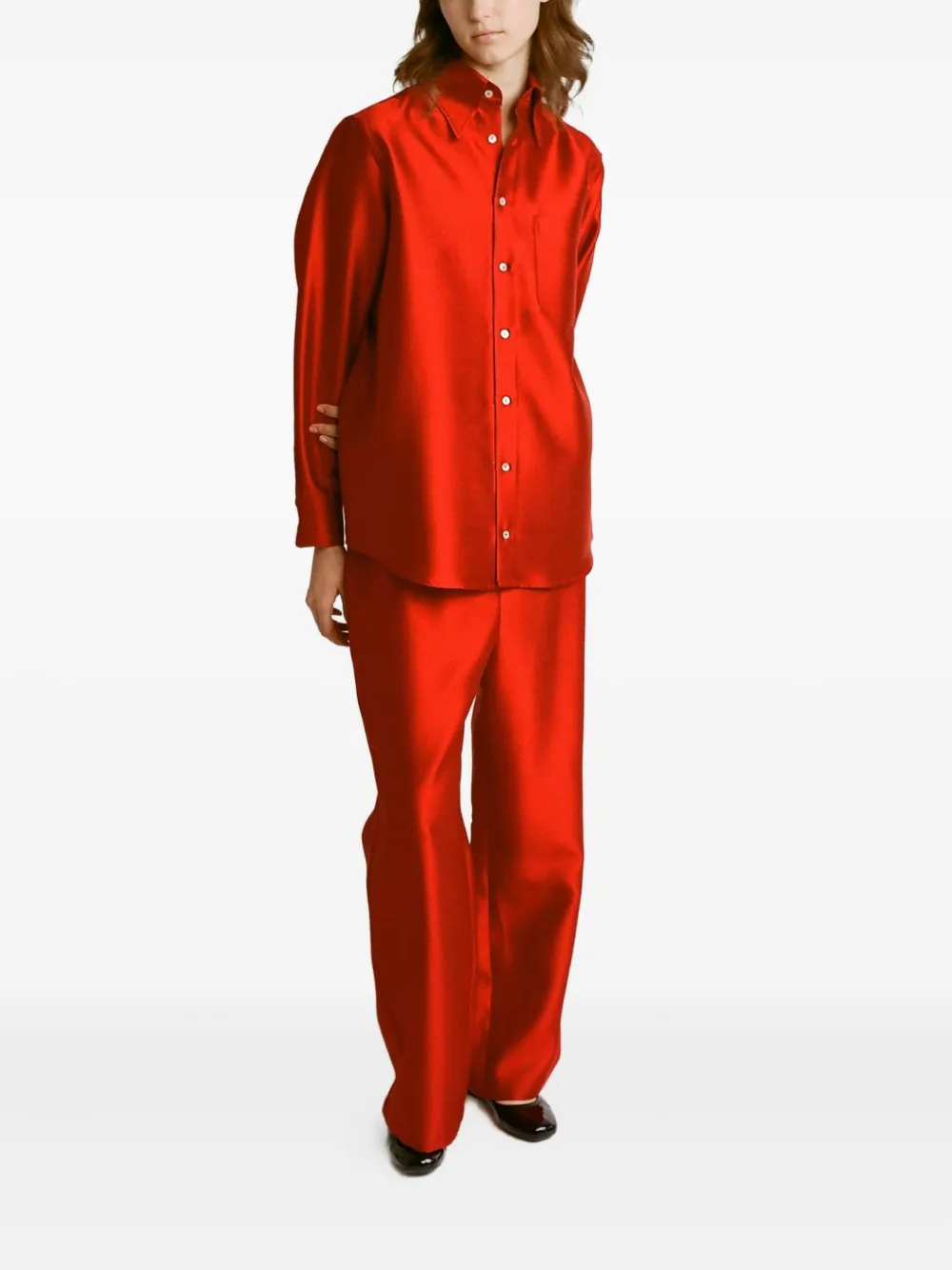 Hai Franco blouse Rood
