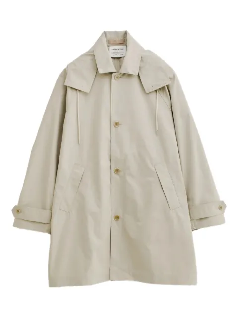 A Kind of Guise hooded trench coat
