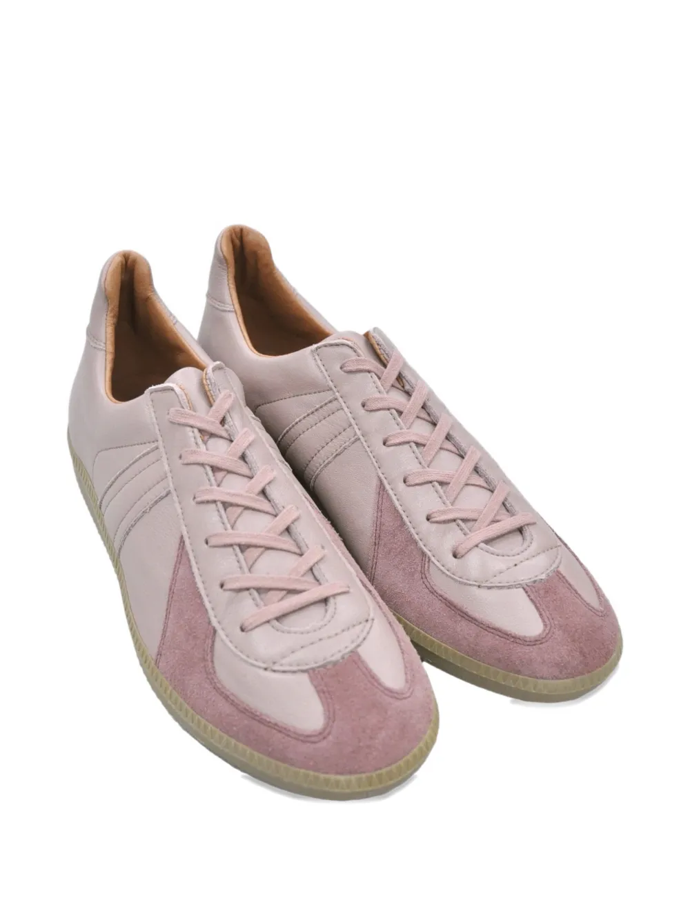 Reproduction of Found German Military suede panelled low-top sneakers | Low-Tops | Image 2