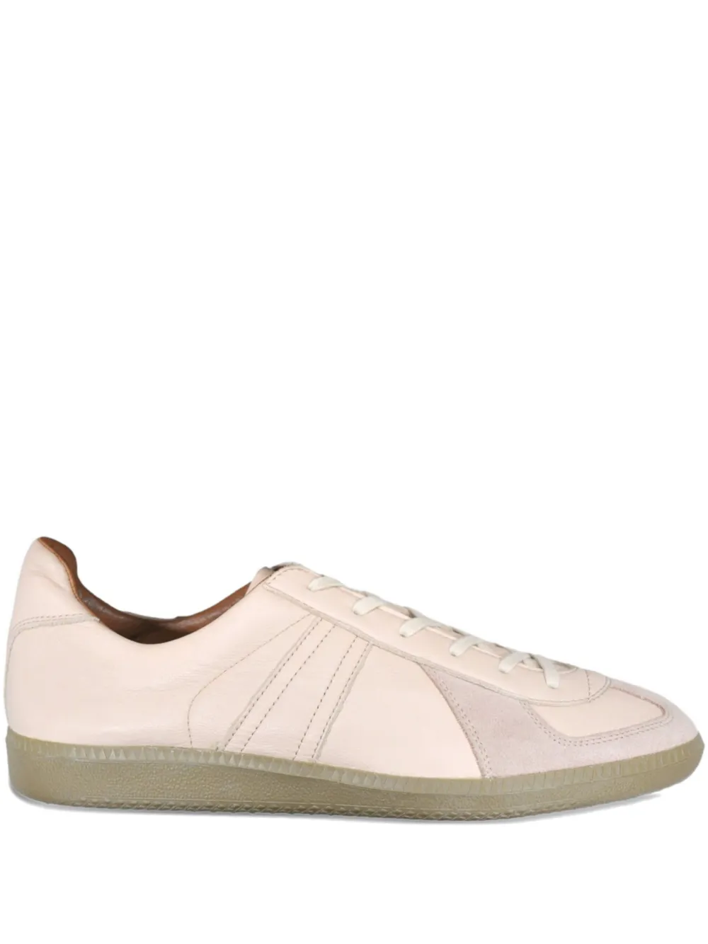 Reproduction of Found German Military suede panelled sneakers | Neutrals | Image 1