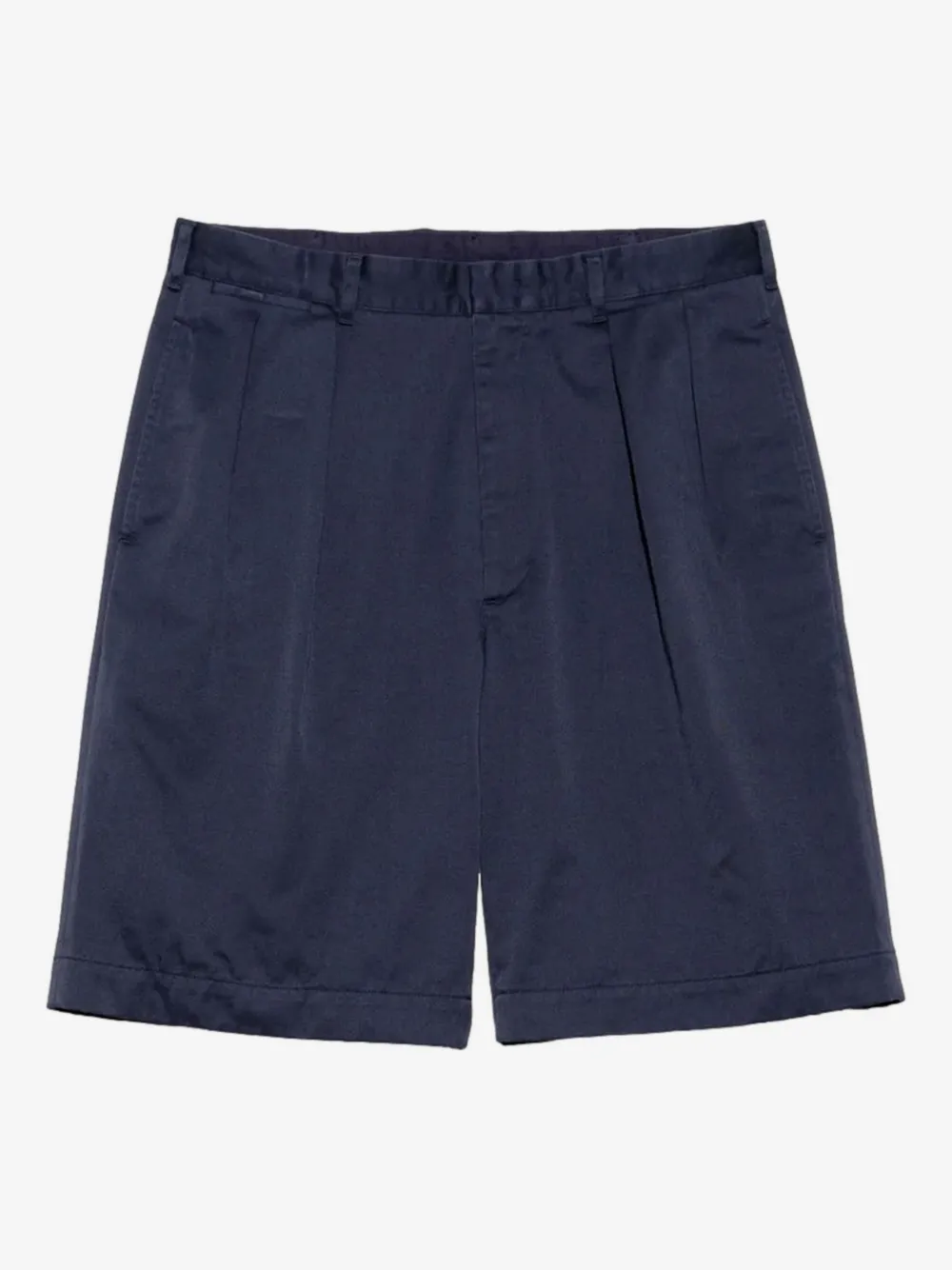 Nanamica double-pleat chino shorts - Blauw