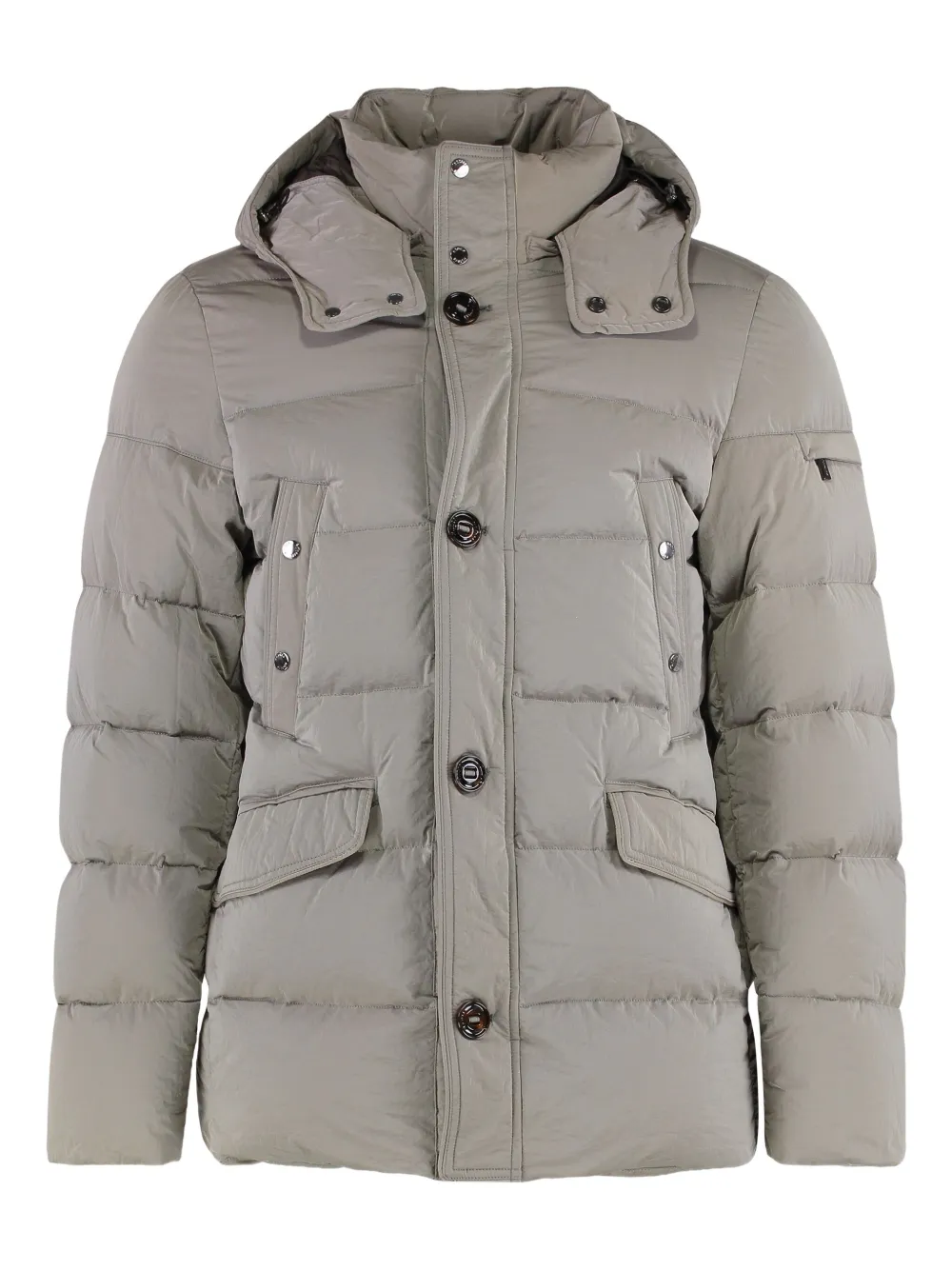 Moorer  SP-Alpes-4DM hooded quilted jacket | Neutrals | Image 1