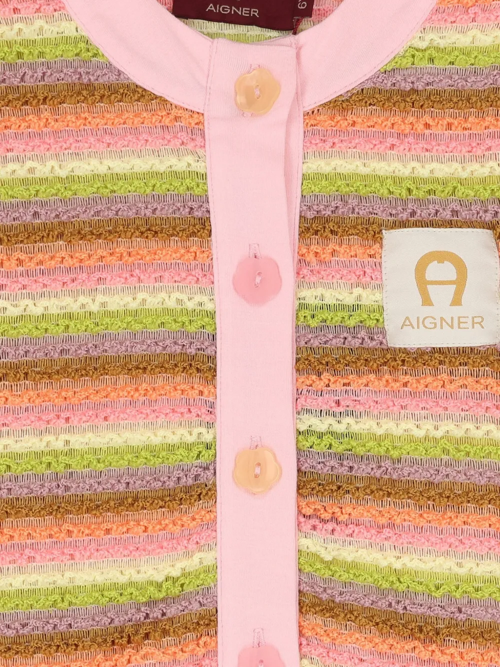 Shop Aigner Crochet-knit Top