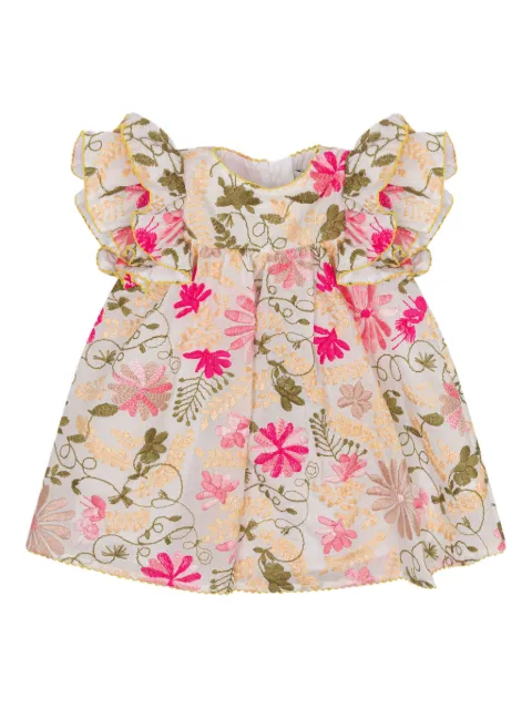 ETRO KIDS embroidered dress