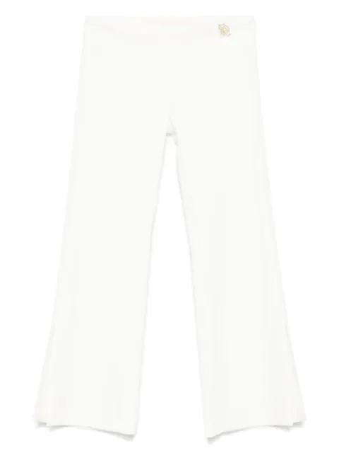 Miss Blumarine pantalones con placa del logo