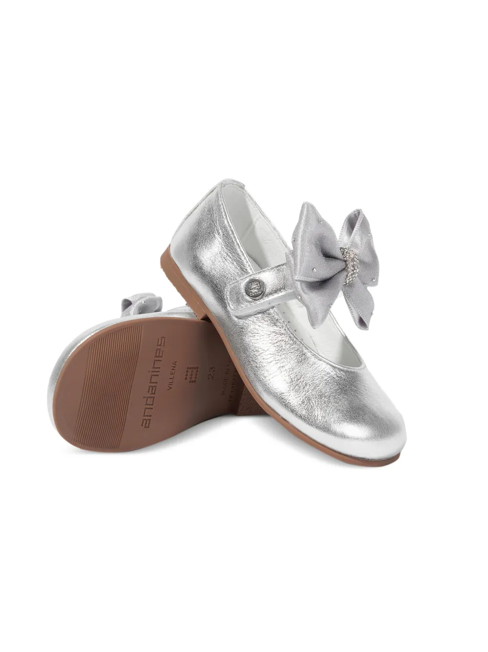 ANDANINES flats con detalle de moño | Zapatos para chica | Image 2