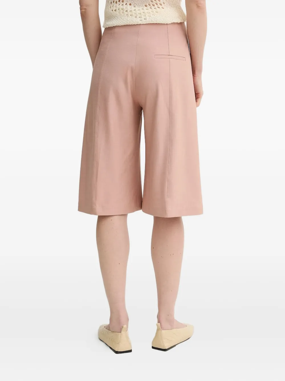 AERON Shorts met wijde pijpen - Roze