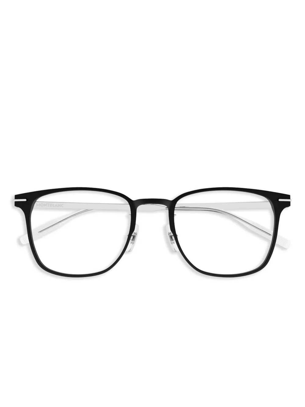 Montblanc square-frame glasses | Black | Image 1