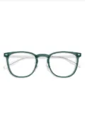 Montblanc square-frame glasses - Green