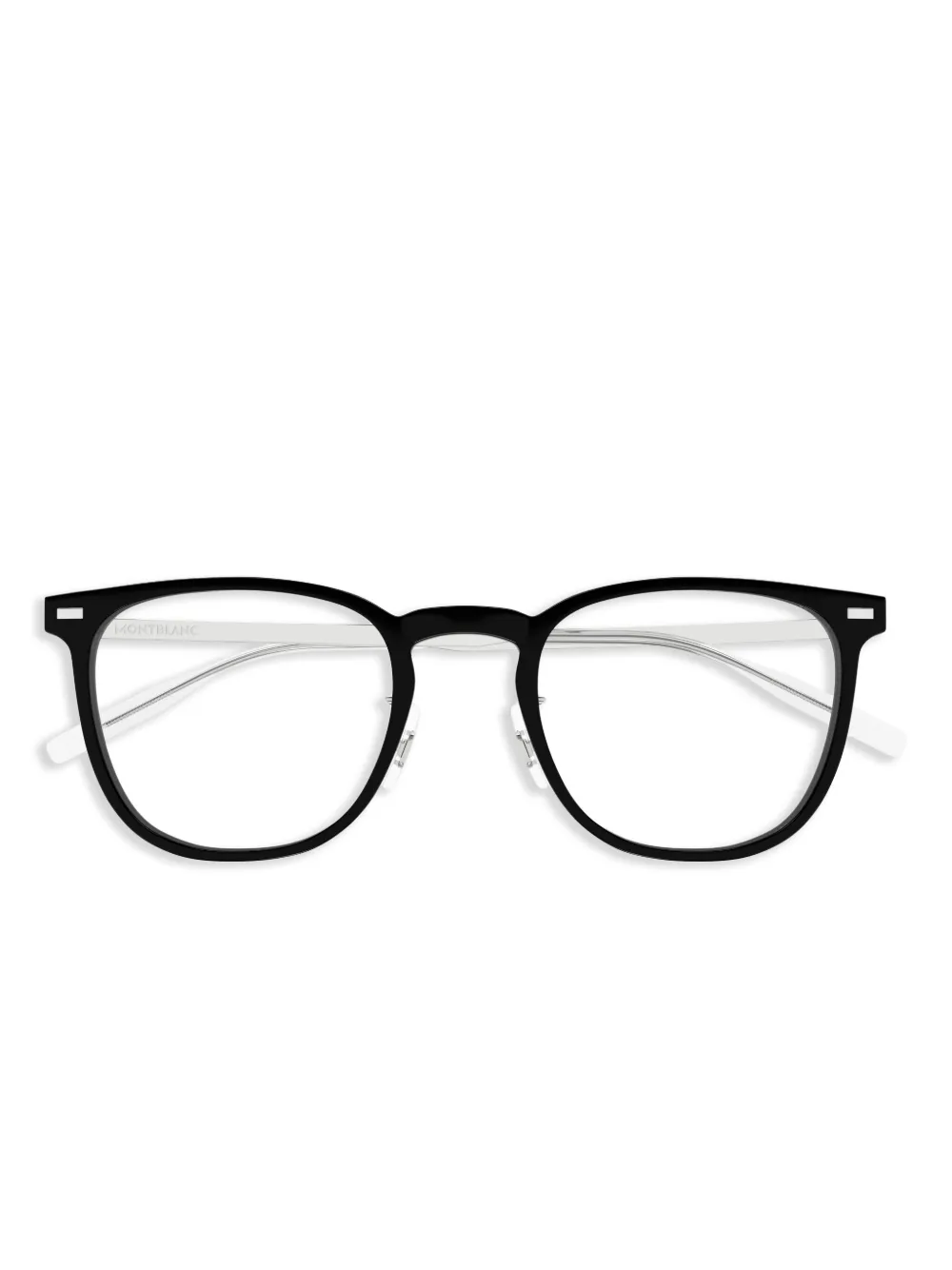 Montblanc gafas con montura cuadrada | negro | Image 1