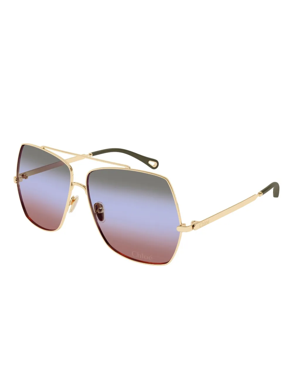 Chloé Eyewear Aly zonnebril - Goud
