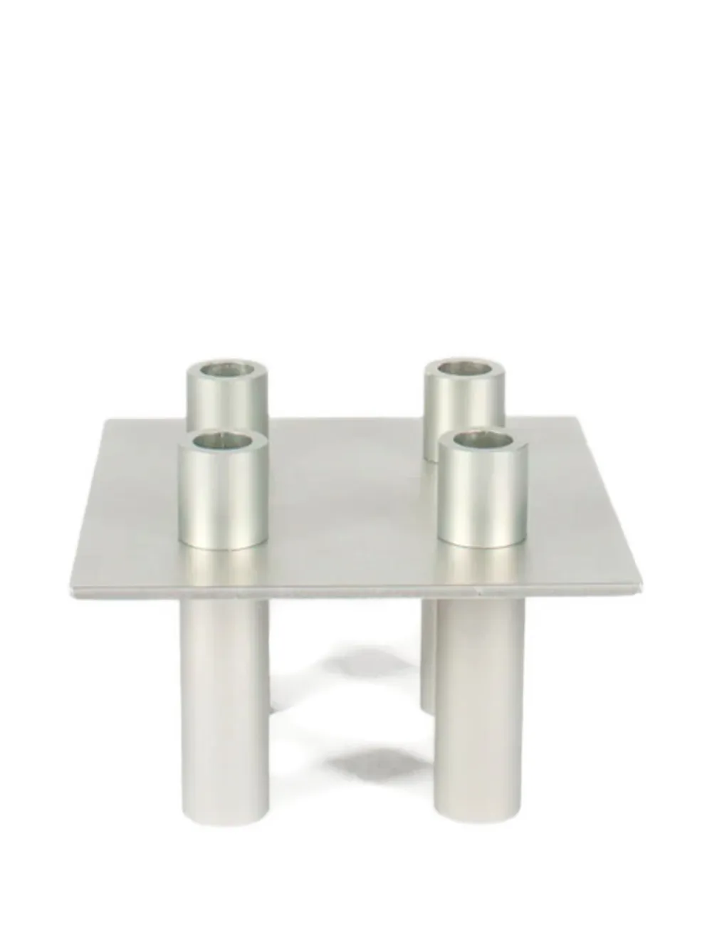 NIKO JUNE metal candle holder - Zilver