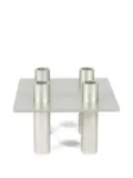 NIKO JUNE metal candle holder - Silver