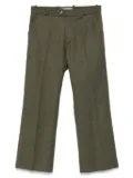 WALK IN PARIS pressed-crease trousers - Green