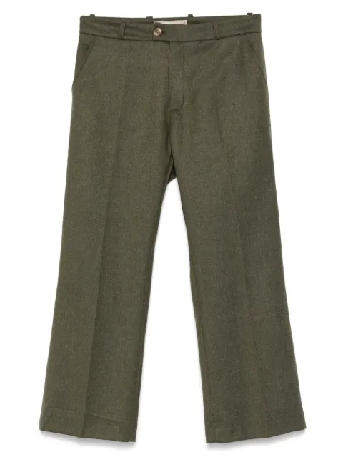 WALK IN PARIS pressed-crease trousers