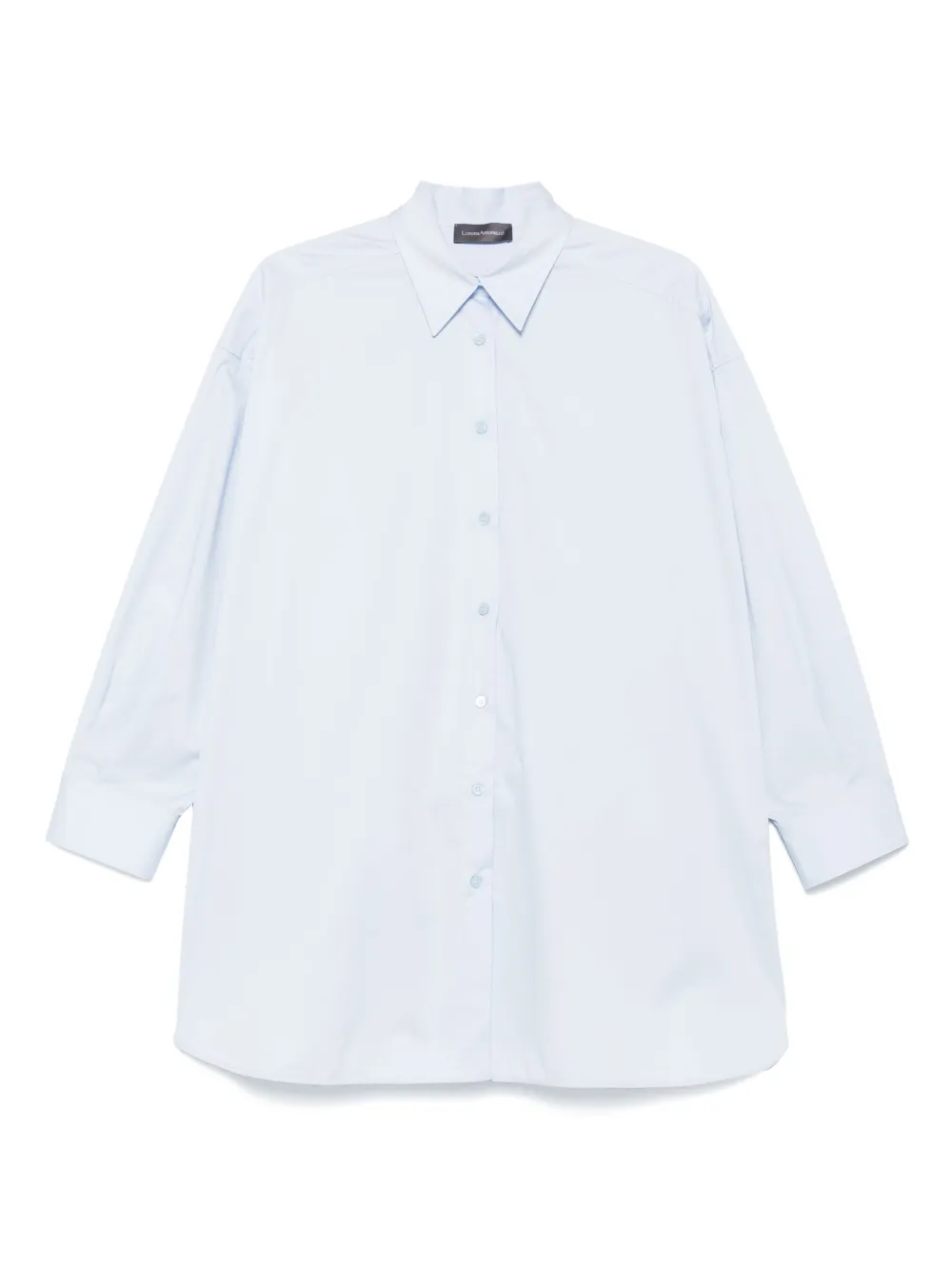 Lorena Antoniazzi camisa con cuello | azul | Image 1