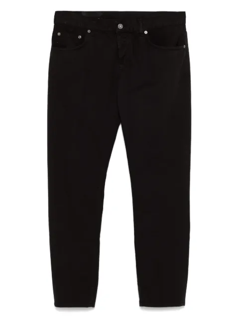 DONDUP pantalon à logo imprimé