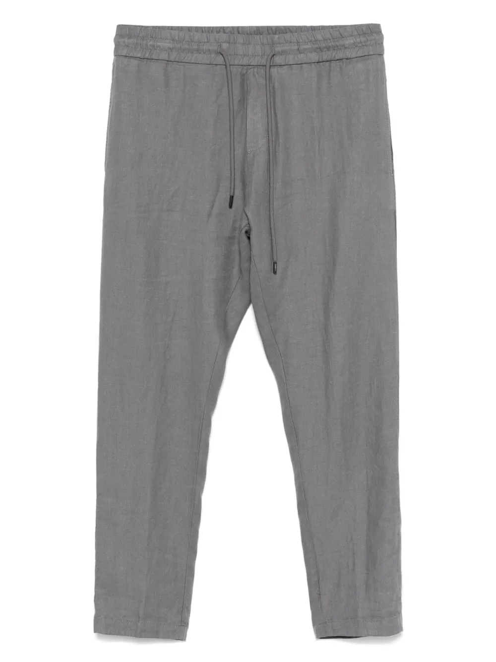 DONDUP linen trousers | Grey | Image 1