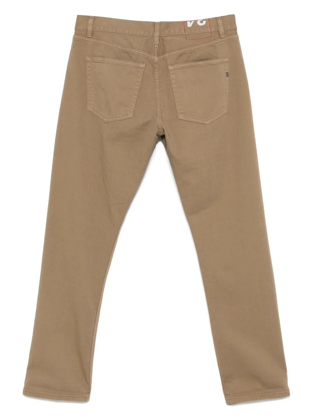 DONDUP logo-print jeans - Beige