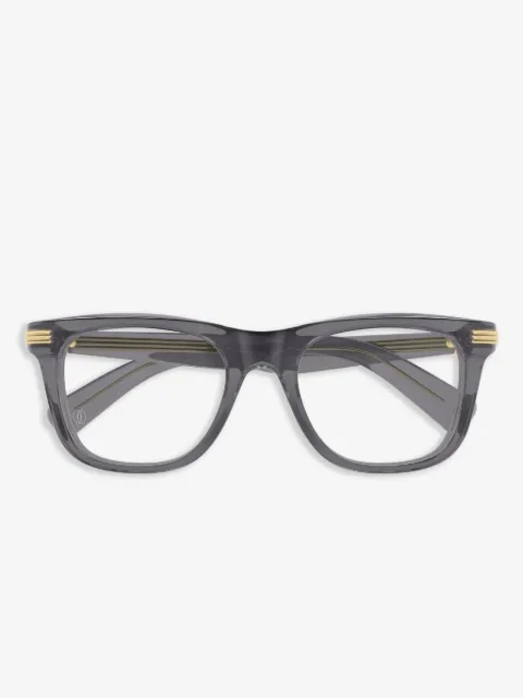 Cartier Eyewear transparent-frame glasses