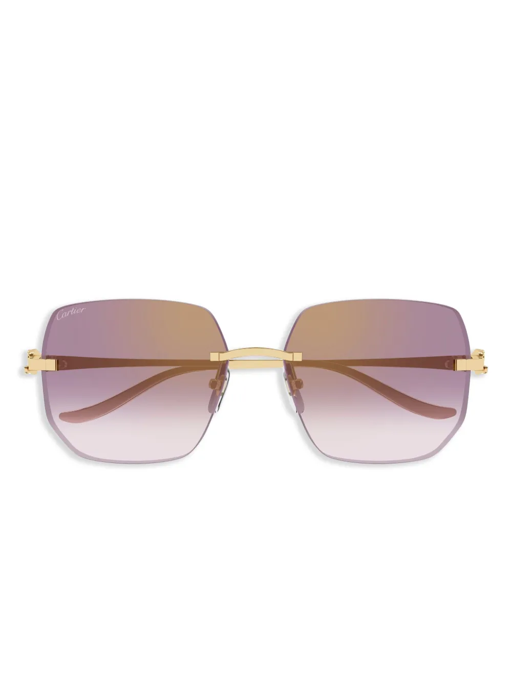 Cartier Eyewear Panthère de Cartier zonnebril Goud