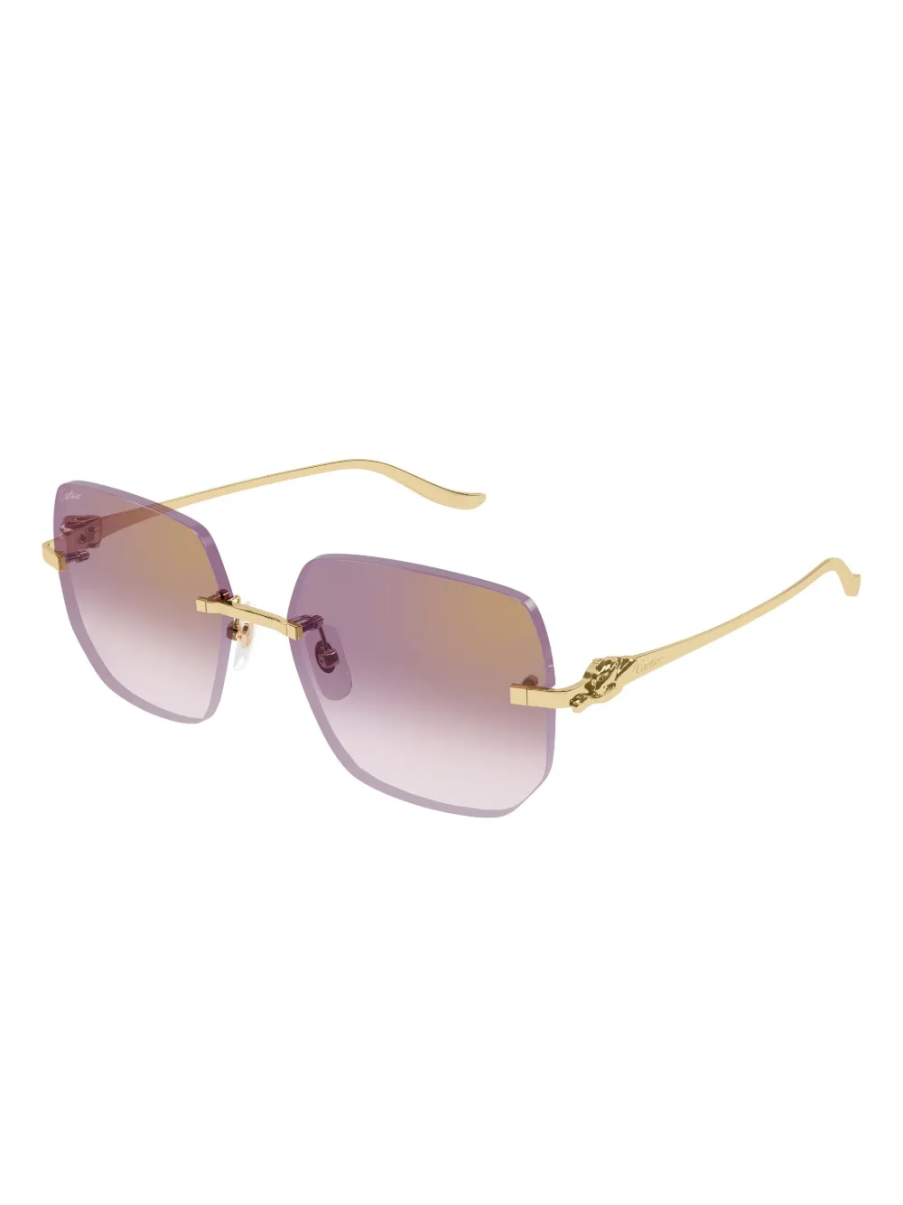 Cartier Eyewear Panthère de Cartier zonnebril Goud