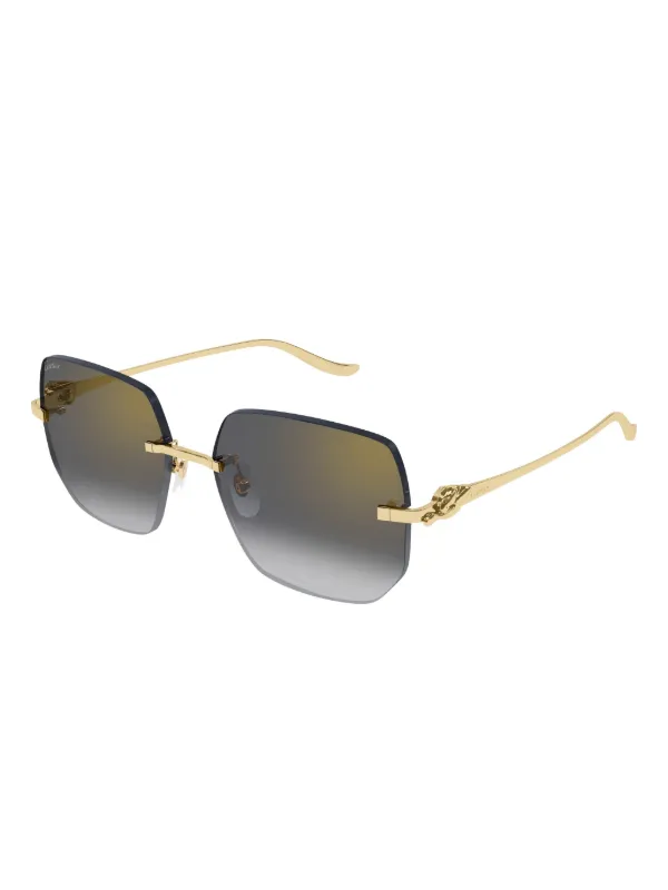 Cartier Eyewear パンテール ドゥ カルティエ サングラス | ゴールド
