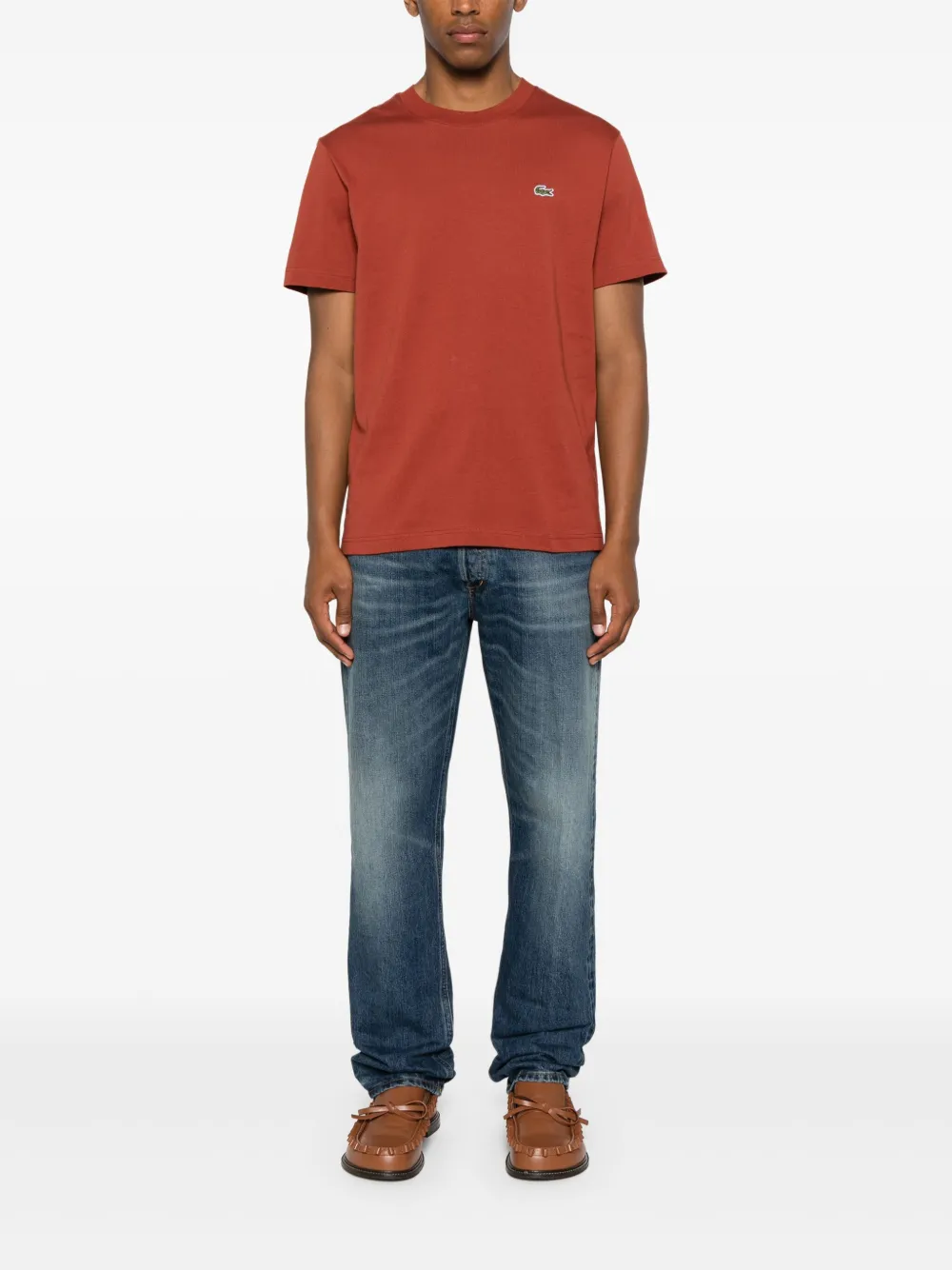 DONDUP logo-patch jeans - Blauw