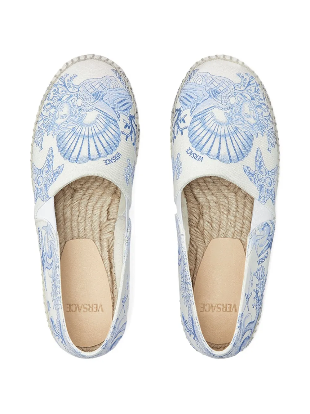 Versace Kids Coral Theatre espadrilles - Wit