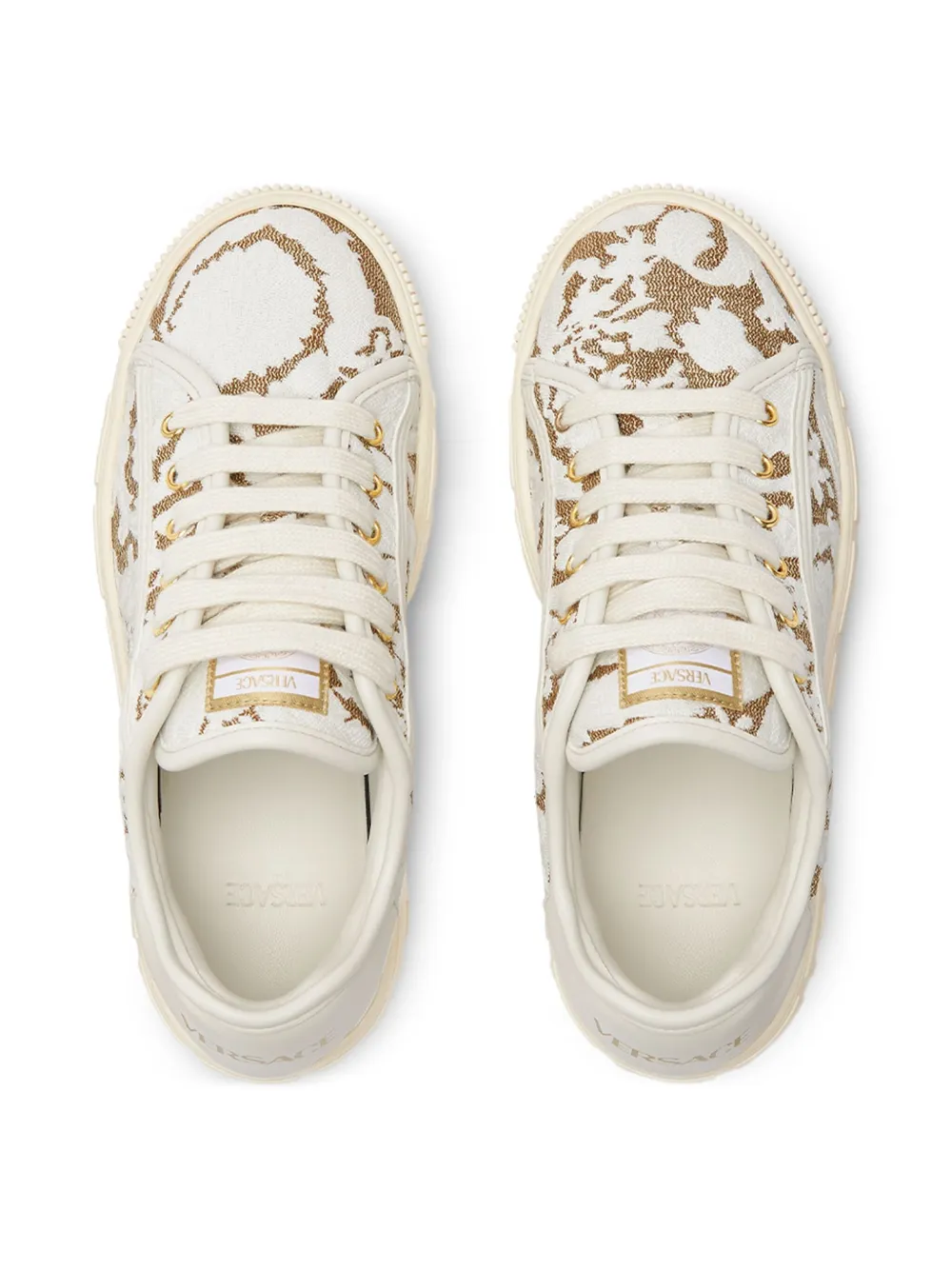Versace Kids Barocco low-top sneakers | Girls Shoes | Image 2