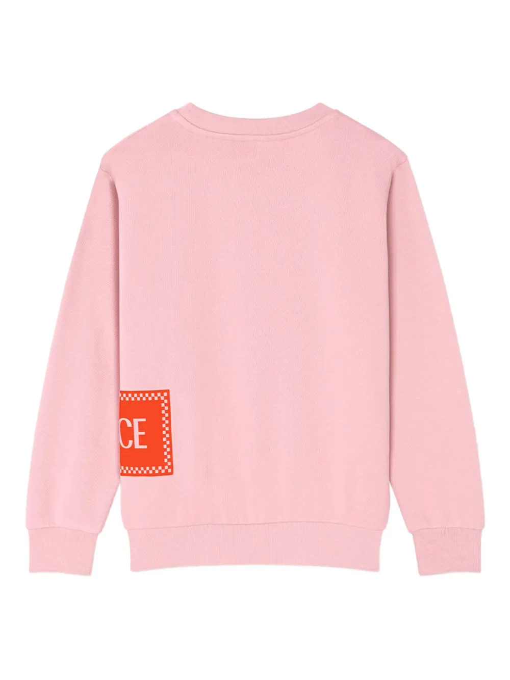 Versace Kids Sweater met logoprint Roze