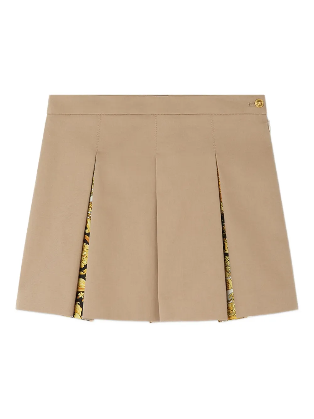 Versace Kids Mini-plooirok Bruin