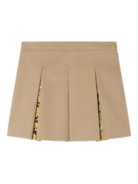 Versace Kids pleated miniskirt