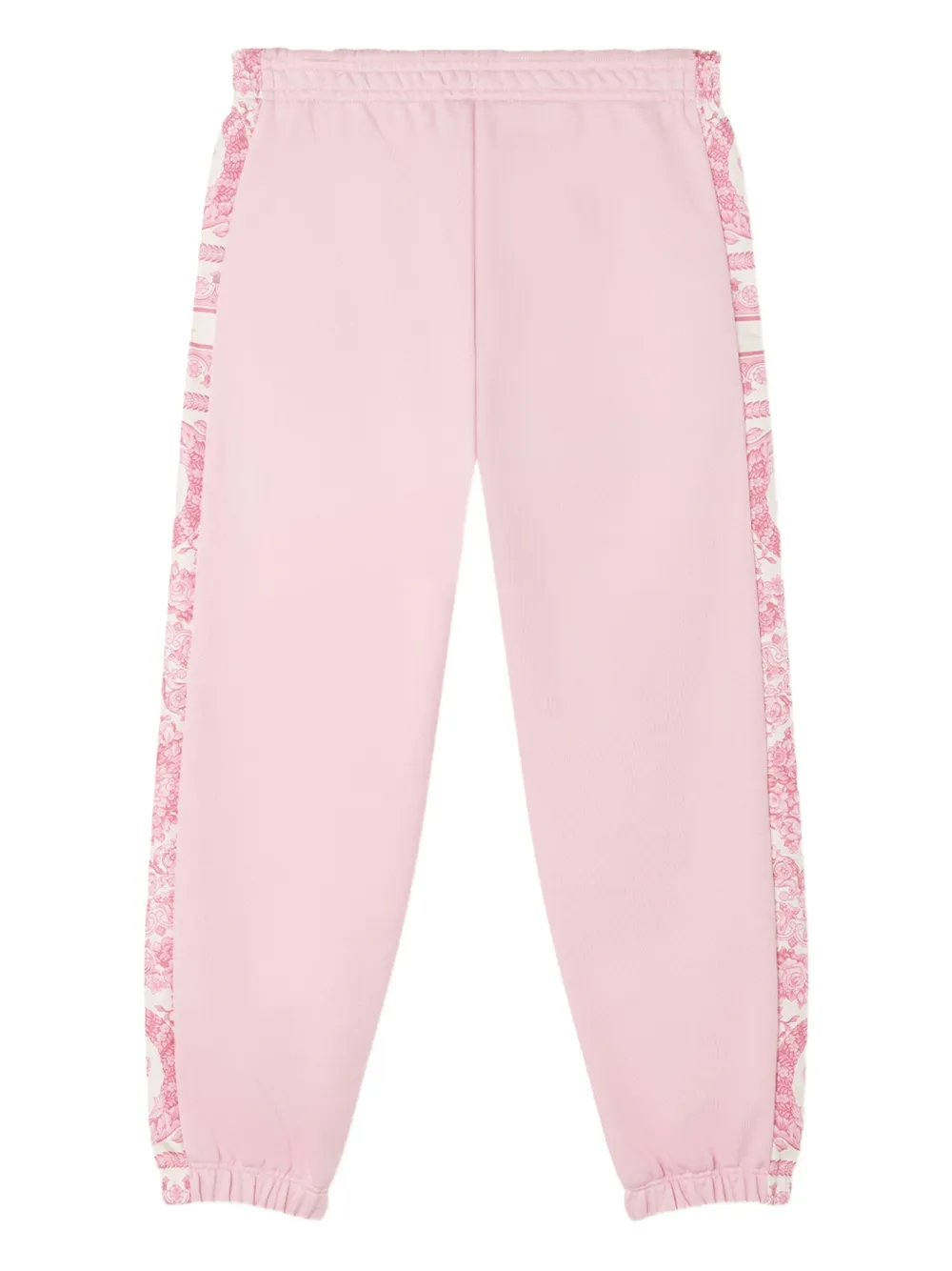 Versace Kids Joggingbroek met Barocco-vlakken Roze