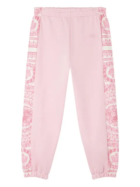 Versace Kids joggers con paneles Barocco